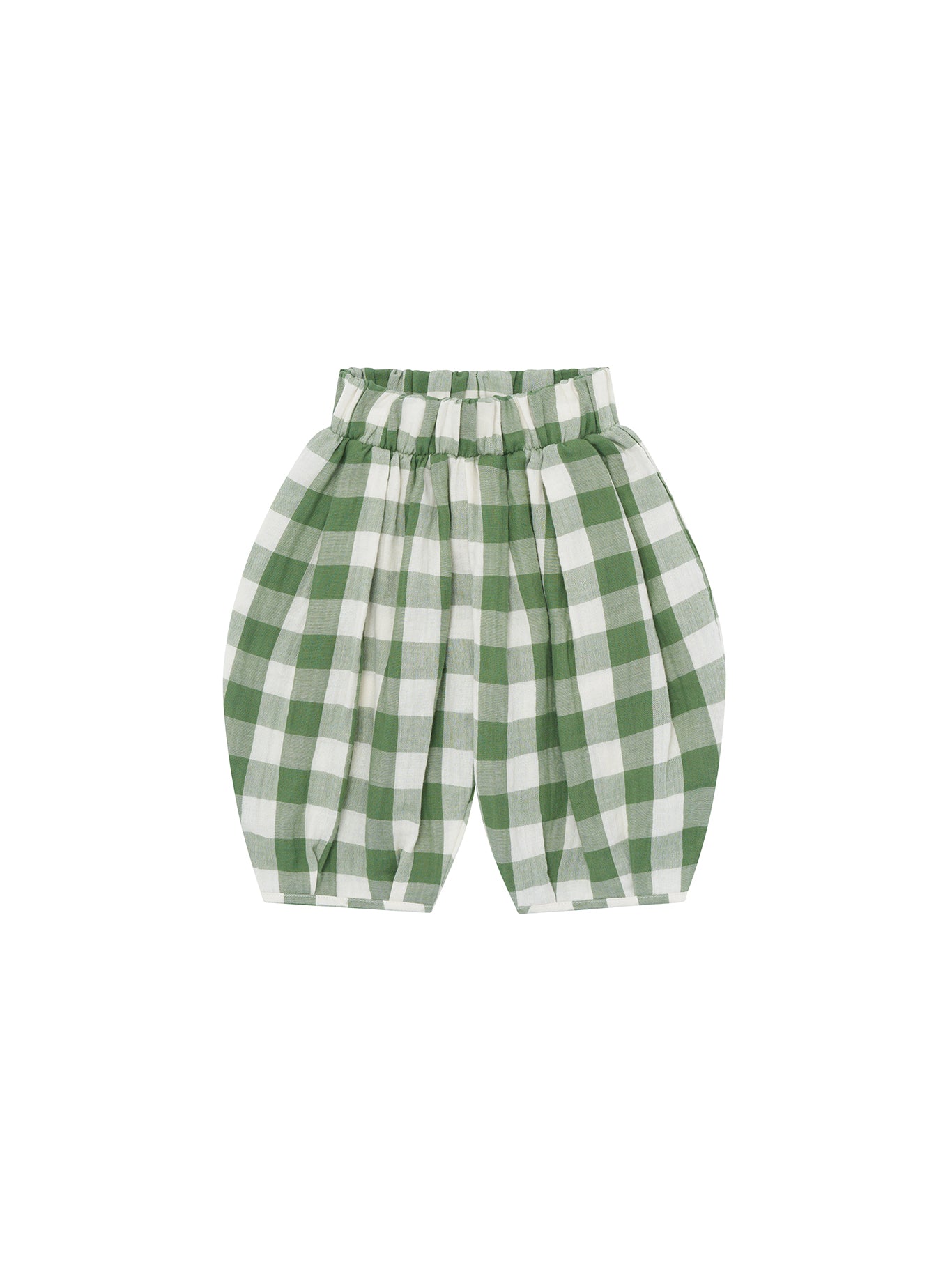 Organic Zoo Dill Gingham Resort Pants
