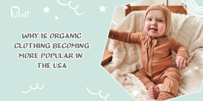 Why is organic clothing becoming more popular in the USA