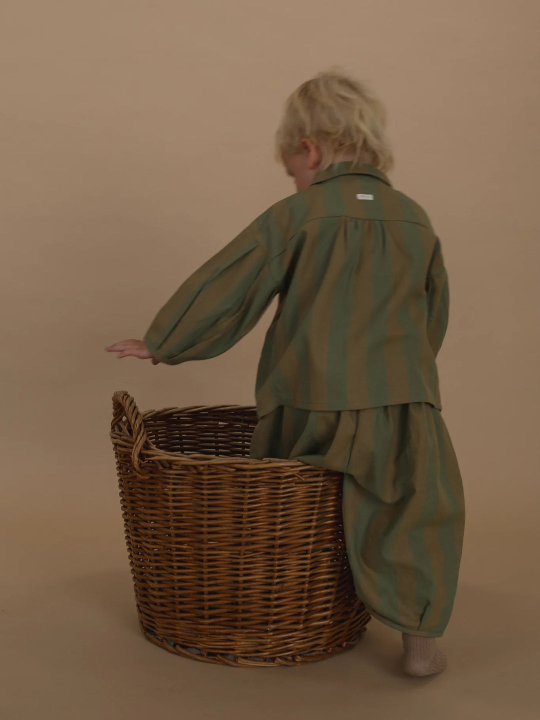 ボトムス organic zoo WOODLAND STRIPES LODGE PANTS Organic Zoo Woodland Stripes Lodge Pants