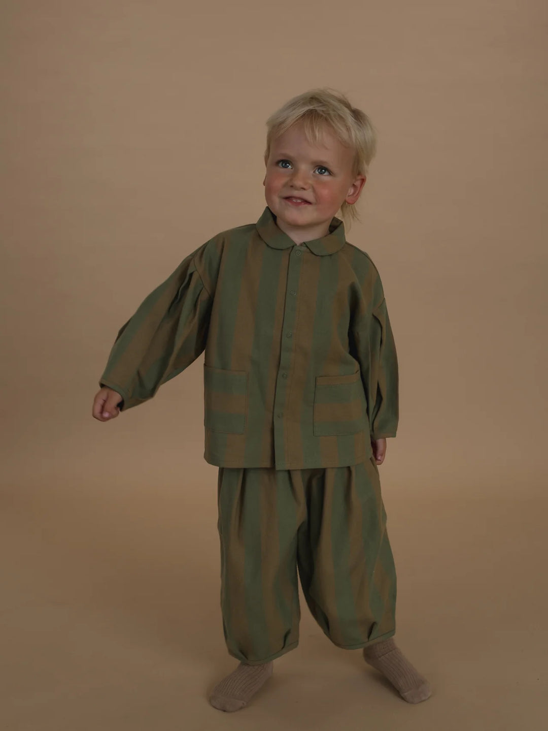 Organic Zoo Woodland Stripes Lodge Pants